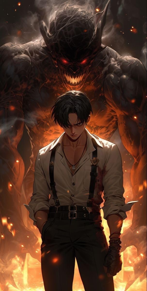 MOMENT PRINTS Levi Ackerman Attack On Titan Anime Poster - Anime Characters, 13x19 Inch, 300gsm Heavyweight Premium-Quality Print, Anime & Manga Artwork - Image 1