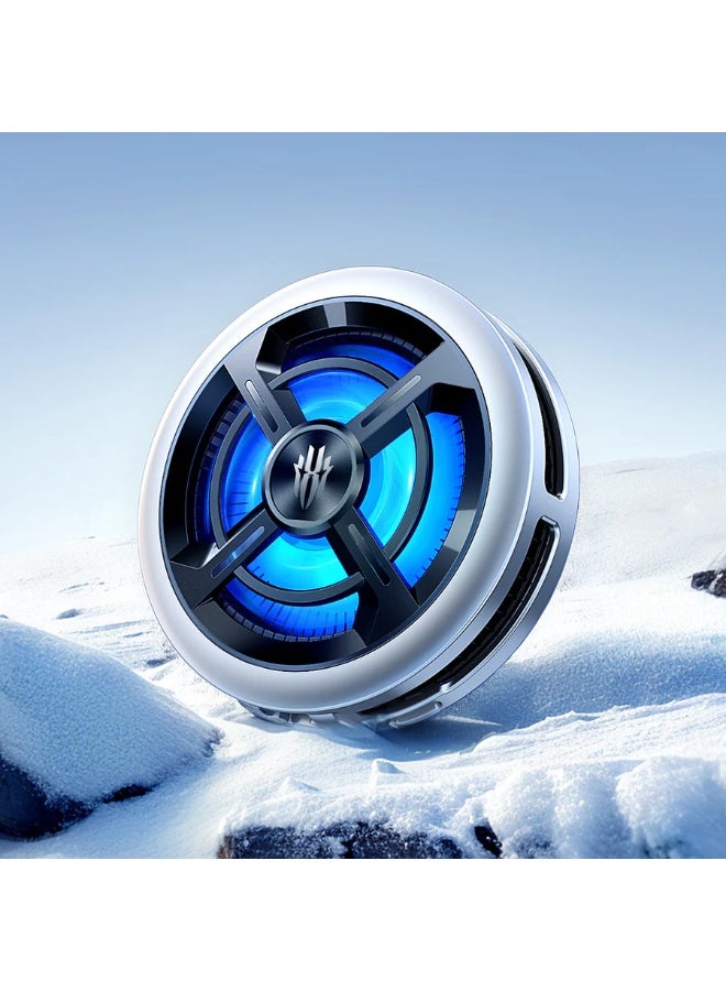 REDMAGIC Red Magic 6 Air Gaming Magnetic Phone Cooler, 15W Lightweight Gaming Cooler with Fan Clip, Semiconductor Heat Sink for Cooling Phones, Tablets, iPads, and Live Streaming by Nubia - Image 2