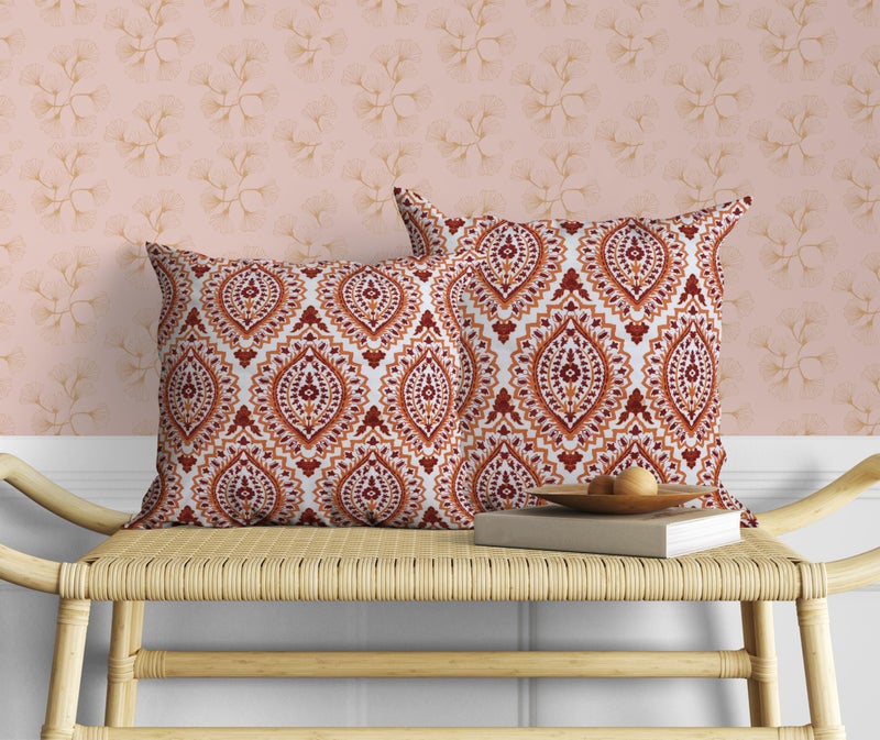 AAZEEM Decorative 16x16 Inch Throw Pillow Covers Set of 2 | Super Soft Velvet Pillows|Fall Pillowcase for Living Room Bedroom Sofa Couch Cushion Cover |White Color| 40x40cm| - Image 1