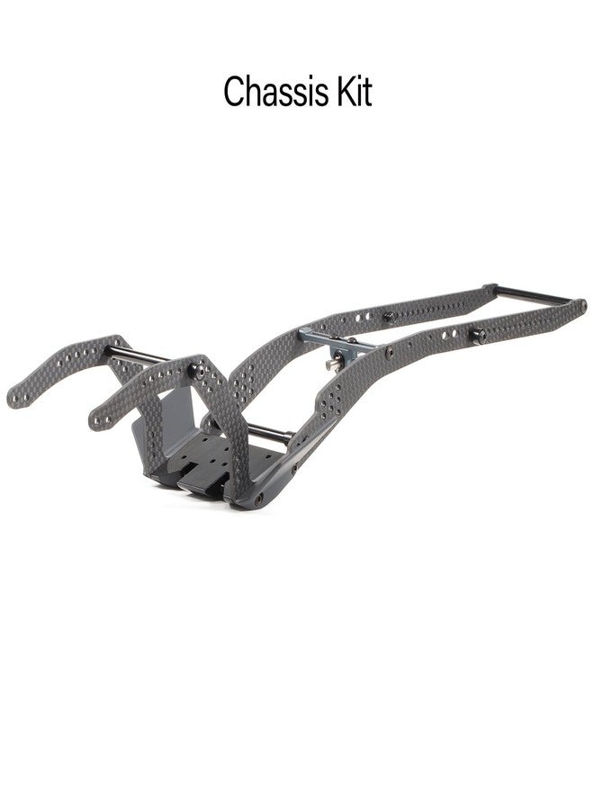 ZMHOBBY High Clearance Carbon Fiber LCG Chassis Kit, Stainless Steel Links Set, for Custom Build Comp Cheater Rigs Built (Chassis Kit) - Image 2