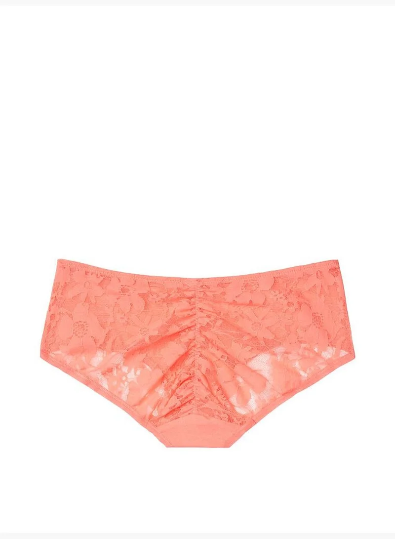 Victoria's Secret Lace Ruched-back Hiphugger Panty