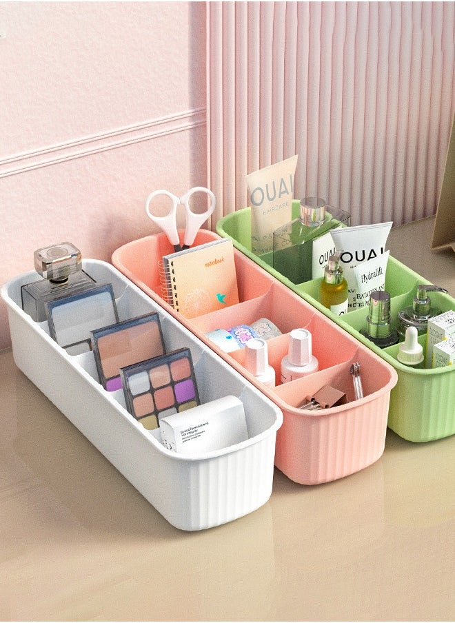 Generic 3 Pack MULTIFUNCTION  Organizer Underwear Drawer Organizer,  for Storing Baby Clothes, Underwear, Bras, Socks, Lingerie, Scarves,Stationery  - Image 1