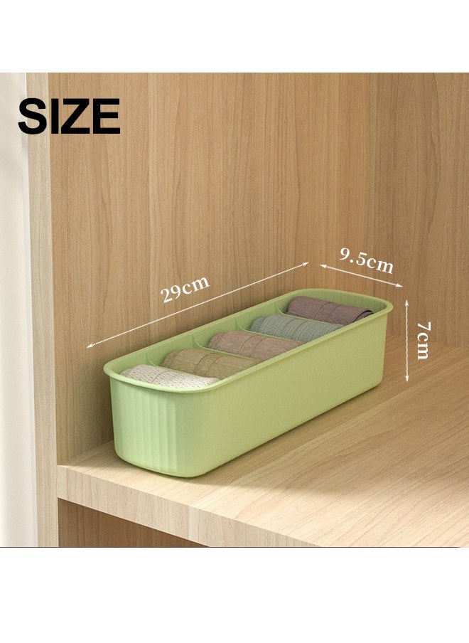 Generic 3 Pack MULTIFUNCTION  Organizer Underwear Drawer Organizer,  for Storing Baby Clothes, Underwear, Bras, Socks, Lingerie, Scarves,Stationery  - Image 2