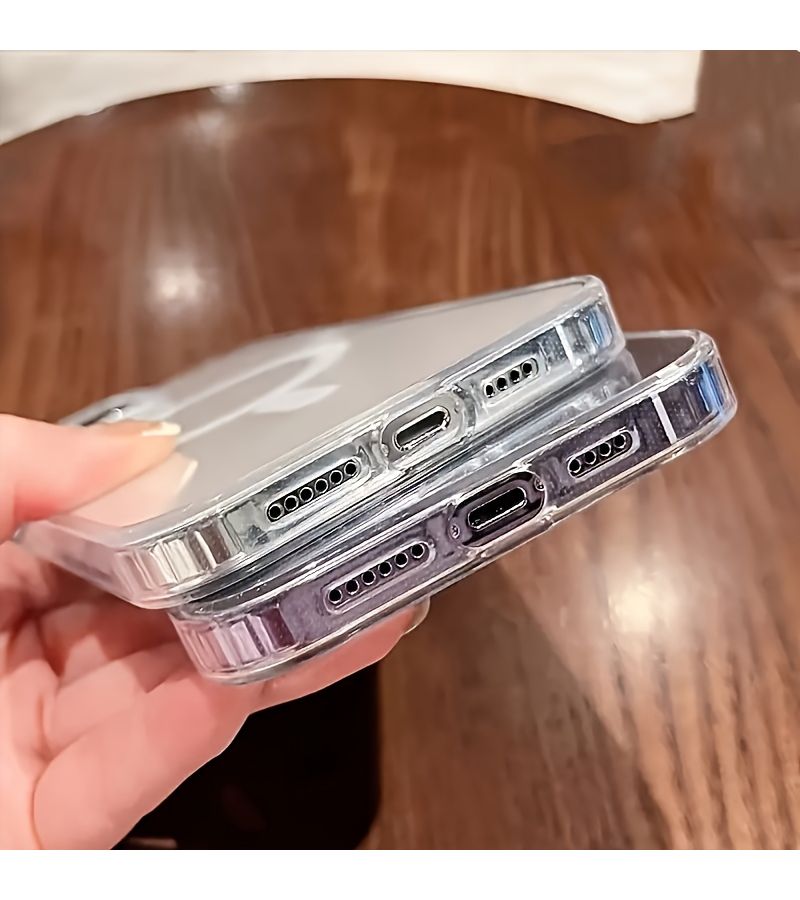 Clear Transparent Magnetic Case For iPhone 11 Pro - Image 2