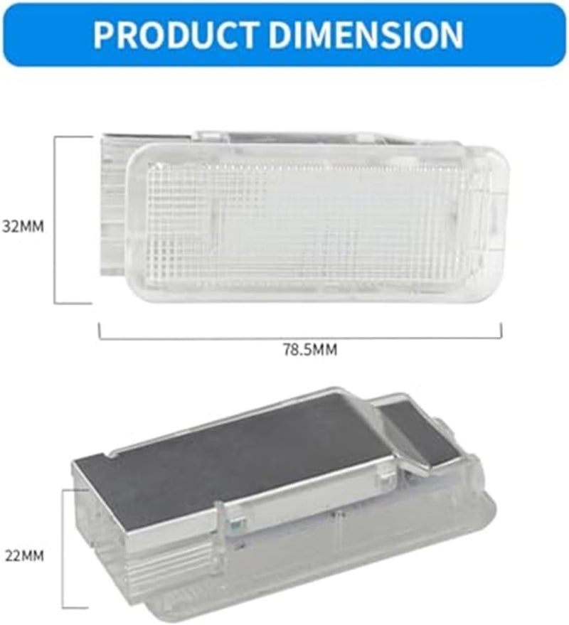 Wivplex Footwell Under Door Light Lamps for Peugeot - Image 3