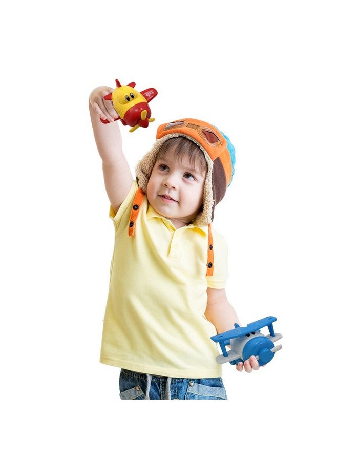 3 Bees & Me 3 Bees & Me Airplane Toys - Set of 4 Toy Airplanes for Boys and Girls - Fun Toys for Toddlers & Kids - Colors May Vary - Image 3