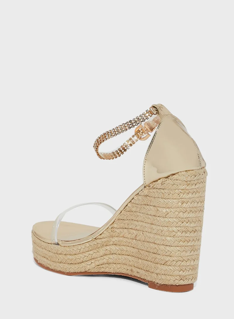 ELLA Strappy Wedge Sandal