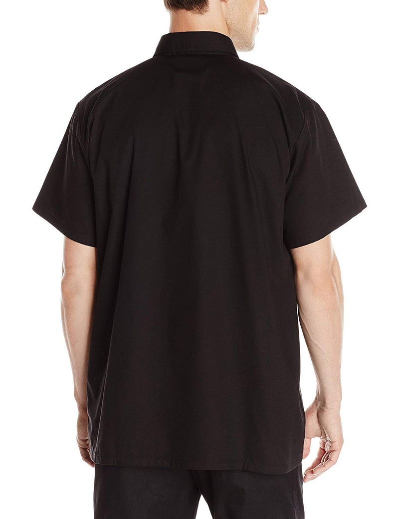 Chef Code Men's Kitchen Basic Cook Shirt (3X-Large, Black) - Image 2