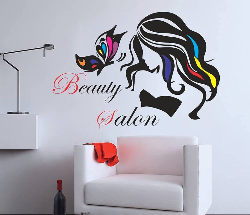 Akki Wold Girls Beauty Parlour Wall Poster Spa Salon Beauty Parlor Beauty Parlor Wall Sticker (Multicolor, Size - 38 Cm X 55 Cm) - Image 4