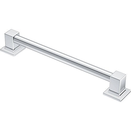 Moen YG8824CH Bathroom Safety 24-Inch Stainless Steel Modern Bathroom Grab Bar, Chrome - Image 4