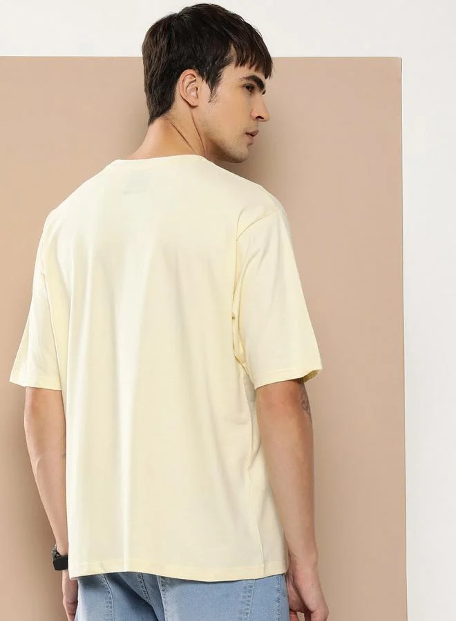 Difference of Opinion Oversized Drop-Shoulder Graphic Print T-Shirt by Styli