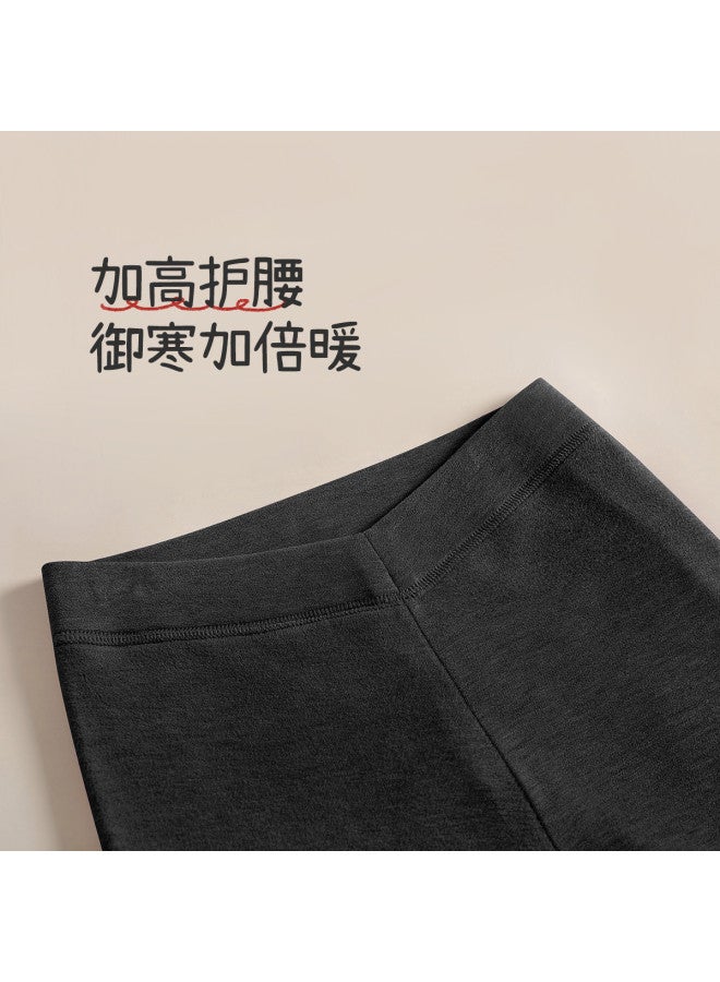 Long time companion thickened Fleece With Cashmere & Silk, Boys' Girls' Thermal Long Underwear Pants - Image 5