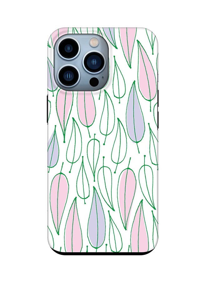 Stylizedd - Tough Pro Series Case for Apple iPhone 14 Pro Dual Layer hybrid PC & TPU Customized Mobile Cover Shield with inner TPU protection Matte Finish - Pastel Summer - Image 1