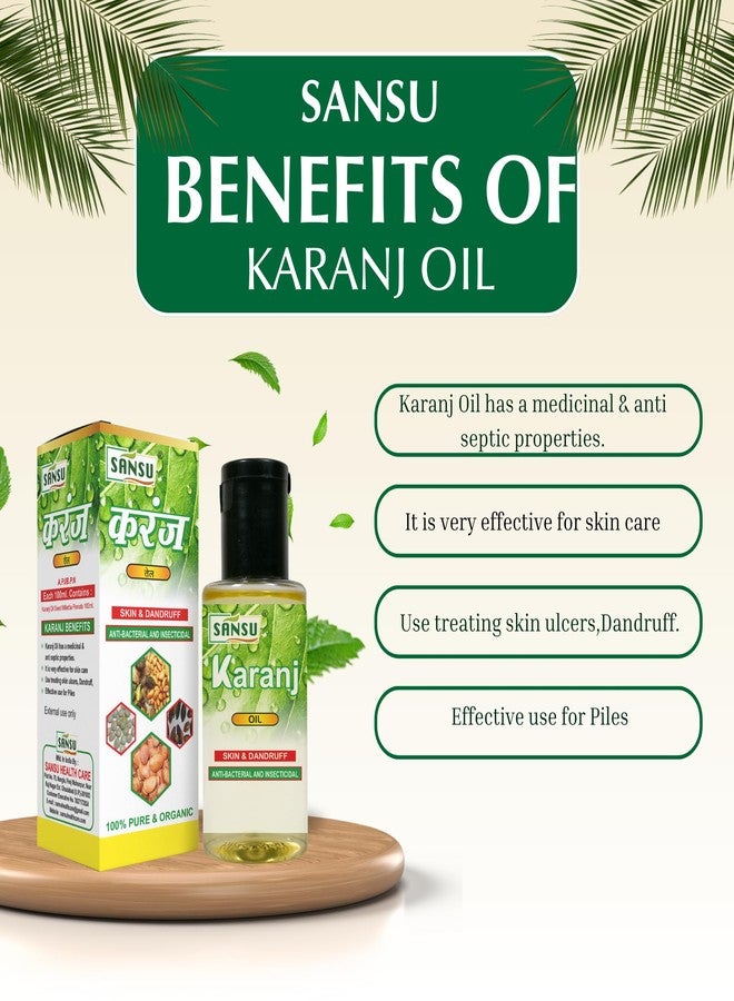 SANSU زيت سانسو كارانج فعال جداً للعناية بالبشرة 50 مل (عبوة من 6 قطع) - Image 5