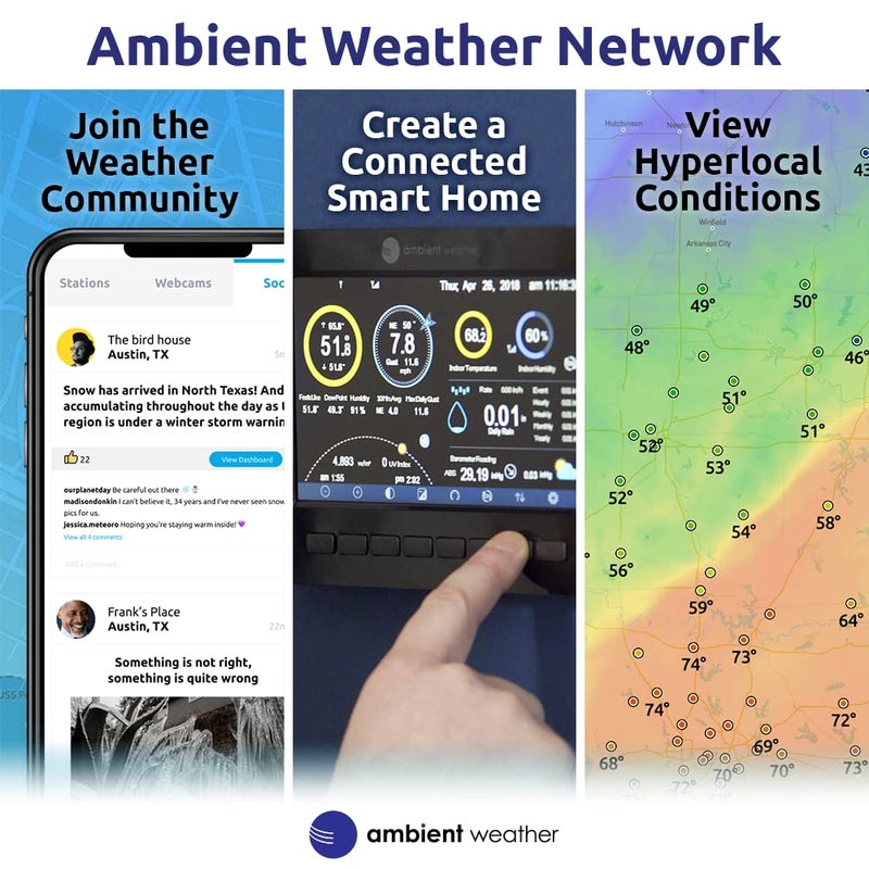 Ambient Weather WH31L Lightning Detector for Models WS-2000, WS-5000 - Image 3