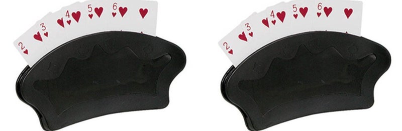 CHH Fan Shape Free Standing Playing Card Holders (Set of Two) - Image 1