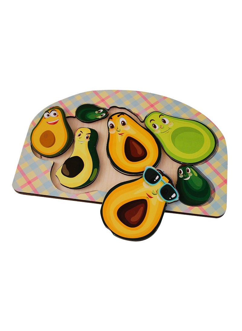 فوفا FOFA لغز خشبي - لعبة الأفوكادو للأطفال - Image 4