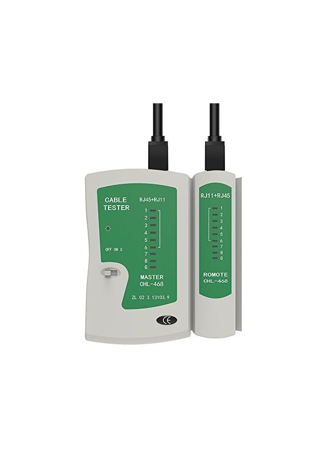 PROMASS promass RJ45 RJ11Cat5 Cat6 LAN Cable Tester Handheld Network Cable Tester Wire Telephone Line Detector Tracker Tool kit  - Image 2