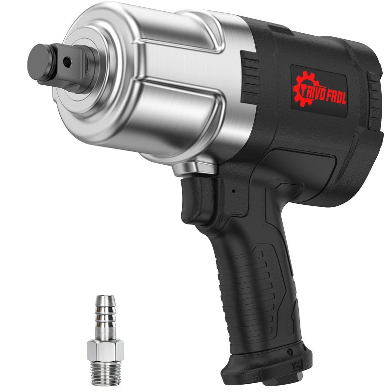 Trivd Frol Air Impact Wrench - 3/4 Inch Air Impact Gun, Up to 2100 Ft.lbs, 6000RPM High Torque Impact Driver, Twin Hammer Pneumatic Impact Wrench for Auto Repair, Tire Shop - Image 1