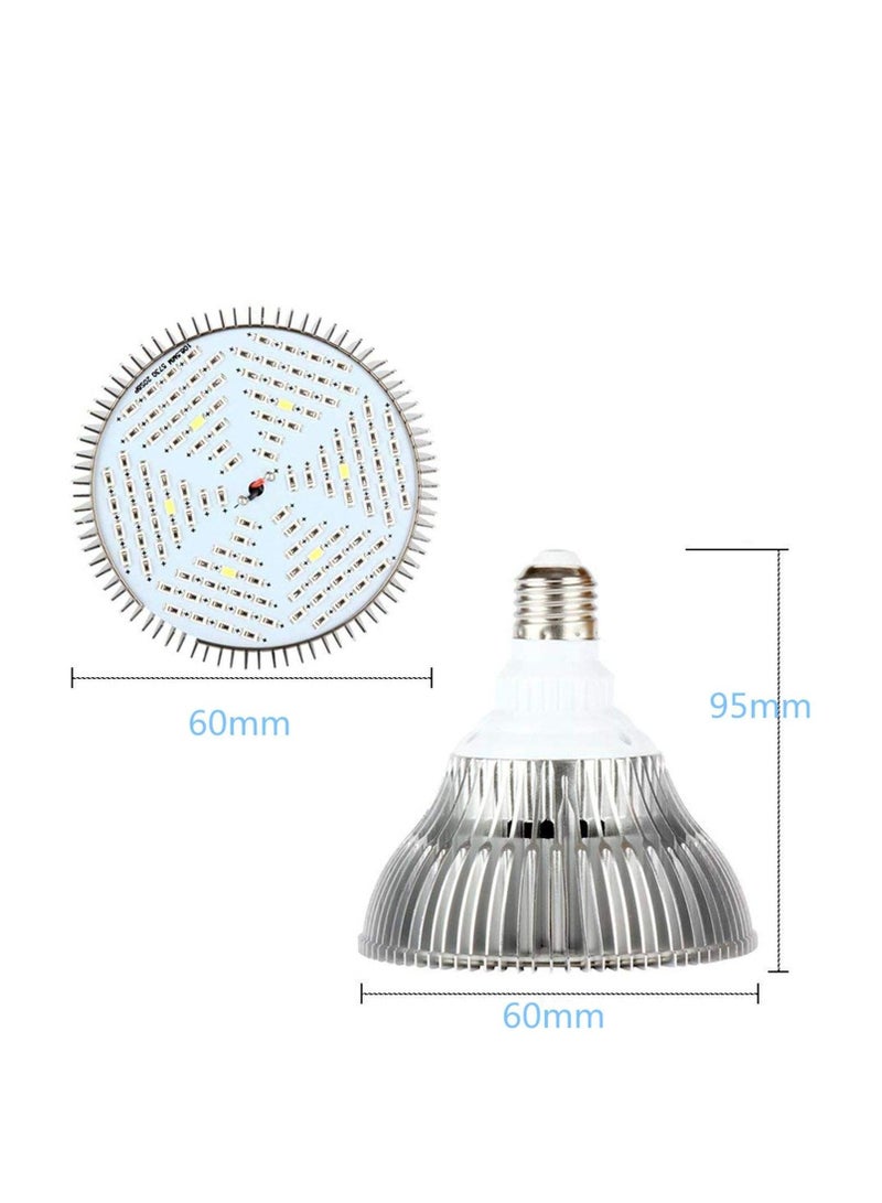 كول بيبي COOLBABY 30 واط LED النمو ضوء لمبة النمو مصباح للنباتات الداخلية حديقة الدفيئة النباتات المائية الطيف الكامل لمحبي النبات  - Image 2