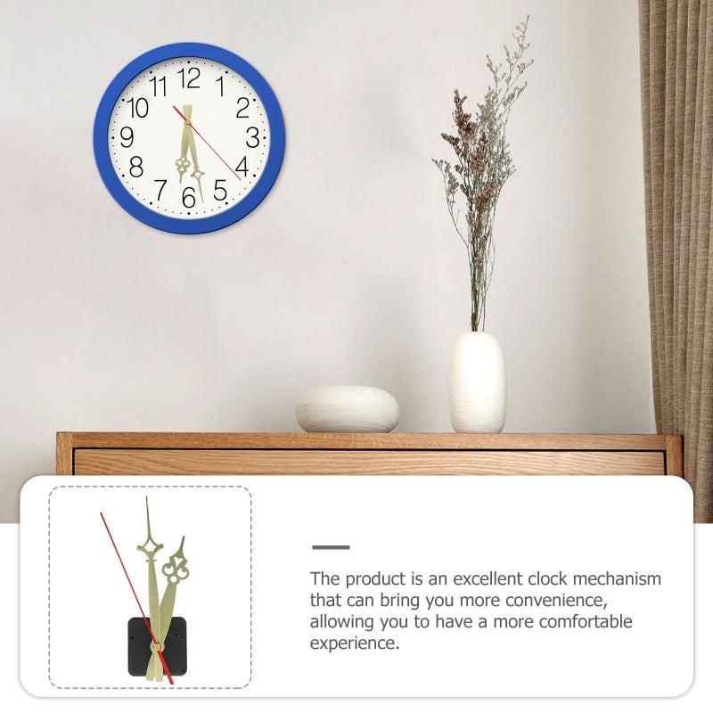 1 Set Clock Mechanism Replacement Battery Operated Clock Movement And Clock Hand - Image 5