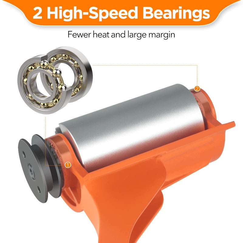 HOTYELL Log Peeler Debarker - Upgraded Chainsaw Attachment for Husqvarna and STIHL, Integrated Aluminum Alloy Wood Debarking Tool with 6 Lengthened Blades for Timber Processing - Image 5