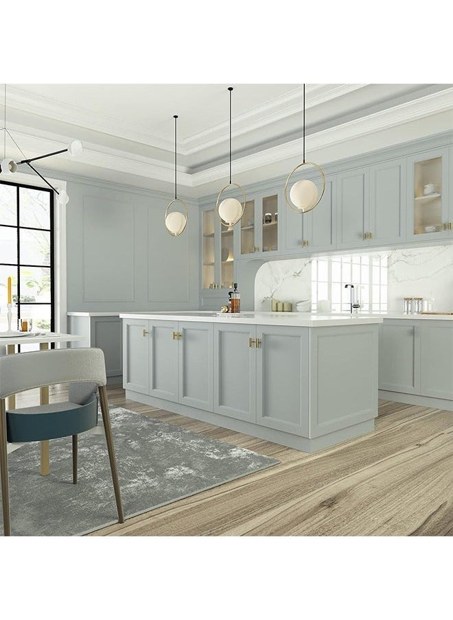 5 Pcs Solid Brass Single Hole Small Handle, Aluminium Alloy Rust Proof Cupboard Door Knob with Screws, Cupboards Drawers Bedroom Furniture Handles Decorating (Golden) - Image 5