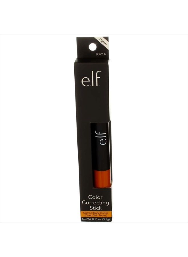 elf E.L.F. Cosmetics Color Correcting Stick Correct Dark Circles for Deep Skin Tone, 0.11 Ounce - Image 1