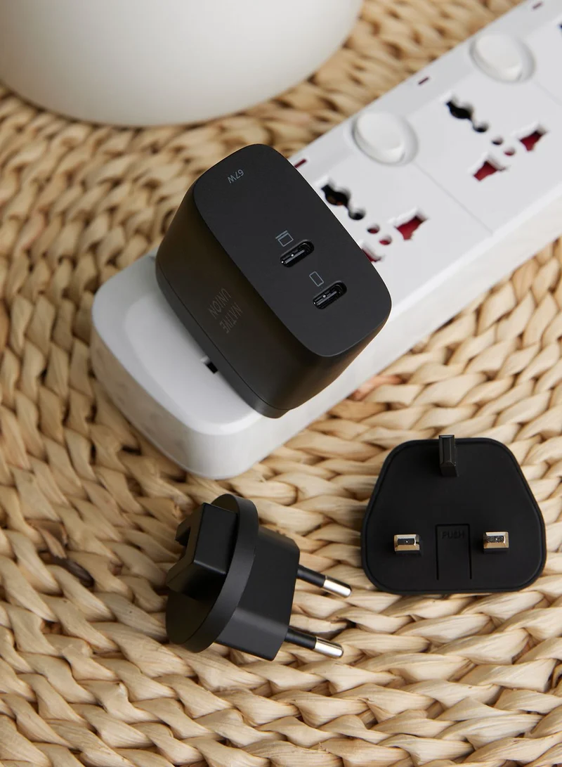 Native Union Native Union - Fast Gan Charger - Pd - 67W - Dual - 2 X Usbc