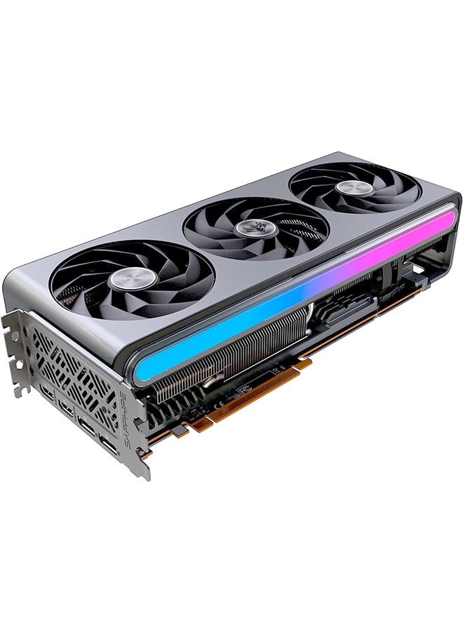 Sapphire - Sapphire Nitro+ AMD Radeon RX 7900 XTX Vapor-X Gaming Graphics Card, 24GB 384bit DDR6 Memory, 2680 MHz Boost Clock, 20 Gbps Memory Speed, PCI-Express 4.0 x16, 2x HDMI / 2x DisplayPort | 11322-01-40G - Image 1