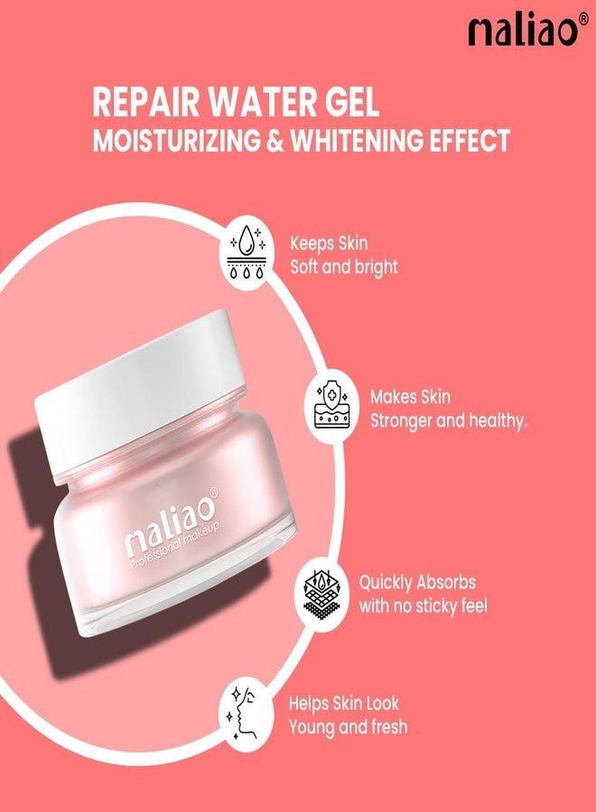 Maliao Repair Water Gel Moisturizer - Hydrating and Whitening Face Gel for All Skin Types, Lightweight & Non-Greasy, 50g - Image 3