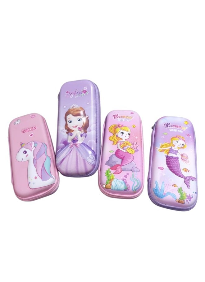 Generic - Multi-colored pencil case for girls - Image 1