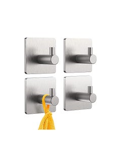 Zaboon Heavy Duty Hooks Wall Hooks For HangingWall Hangers Without Nails2 In 1 Screw Free Sticker For Wall Mount ShelfWaterproof Rustproof 16Mm 30 Pcs  - Image 2