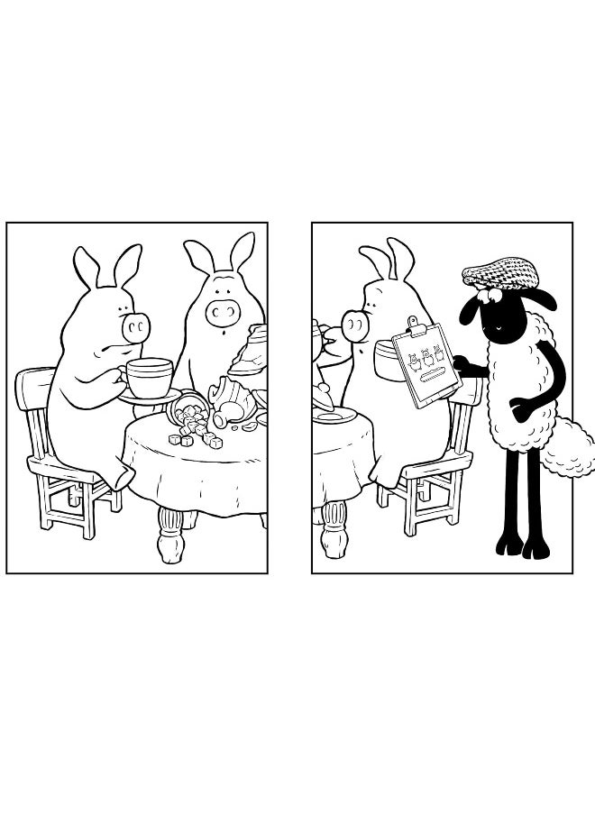 null - Shaun the Sheep: The Official Colouring Book (Aardman) - Image 1