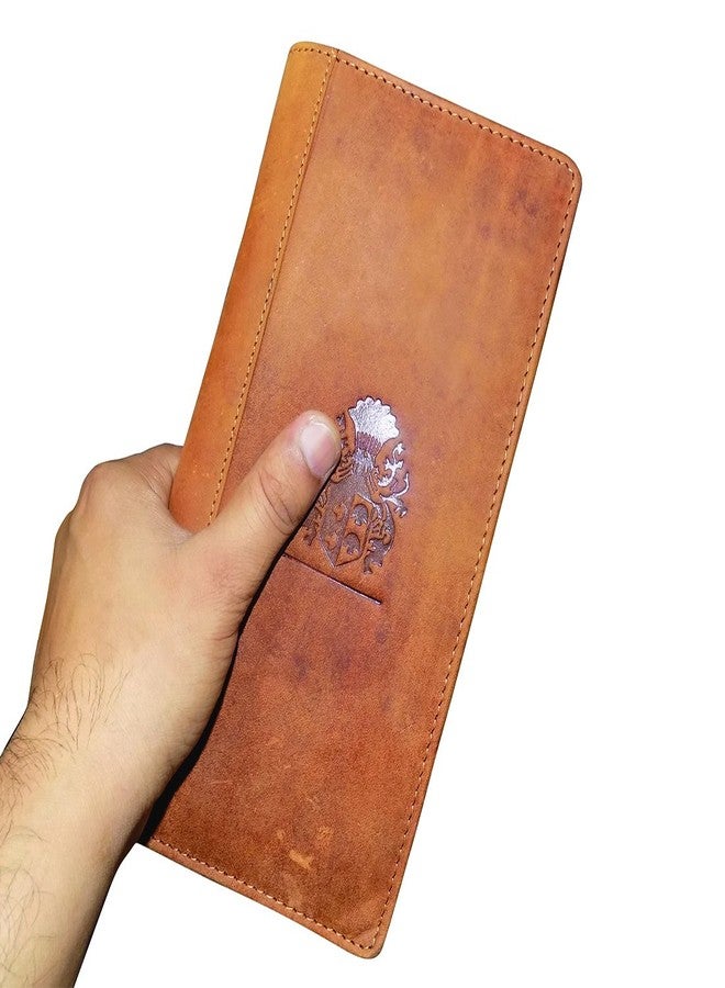 Style Shoes style 98 Genuine Leather Passport Holder for Men & Women Suitable for Credit Debit Card - Image 3