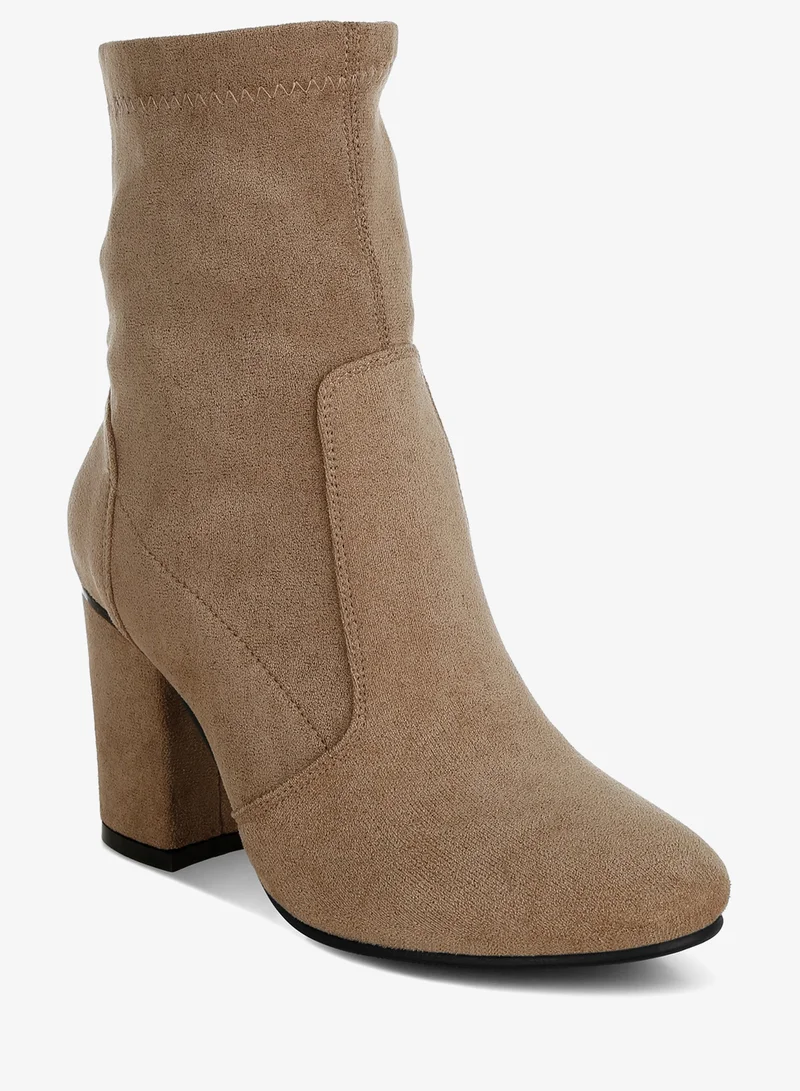 London Rag Microfiber Sock Boots