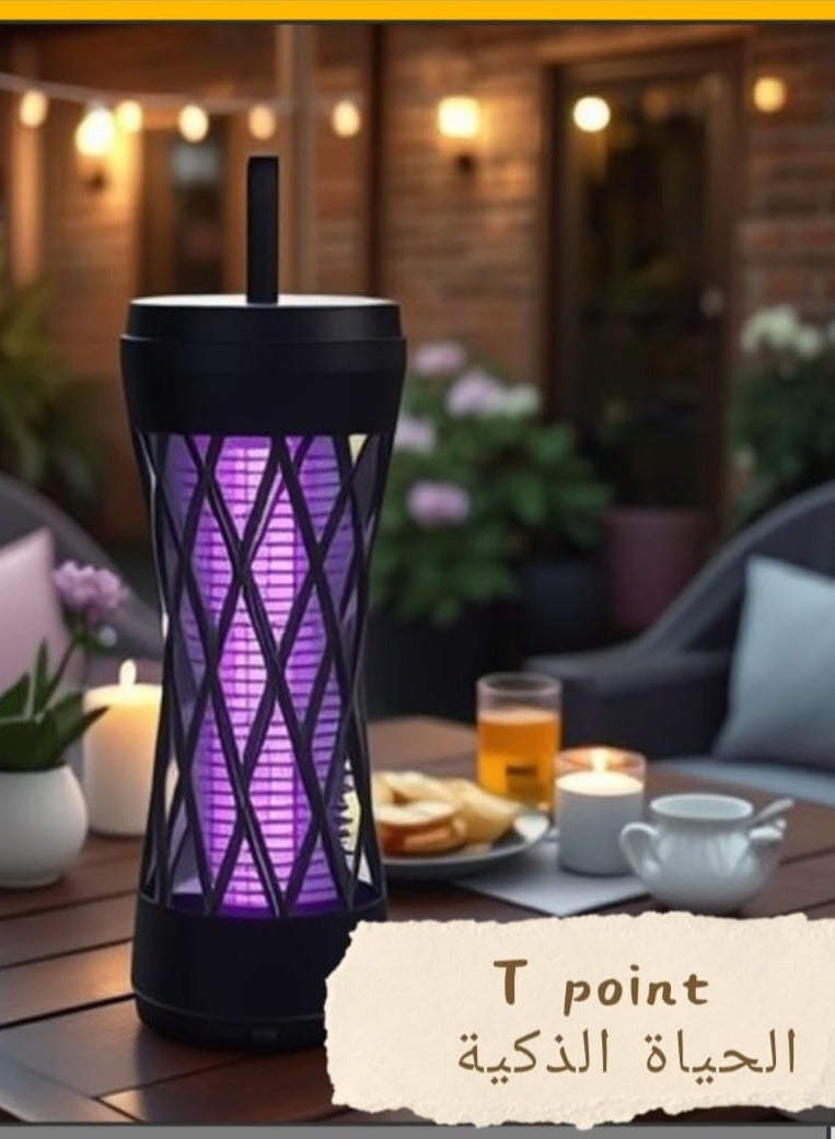 Purple light mosquito repellent lamp USB chargeable repellent lamp, portable mosquito indoor or outdoor use,Electric Mosquito Swatter,Electric Bug Zappers,Electric Mosquito Killer Lamp - Image 1