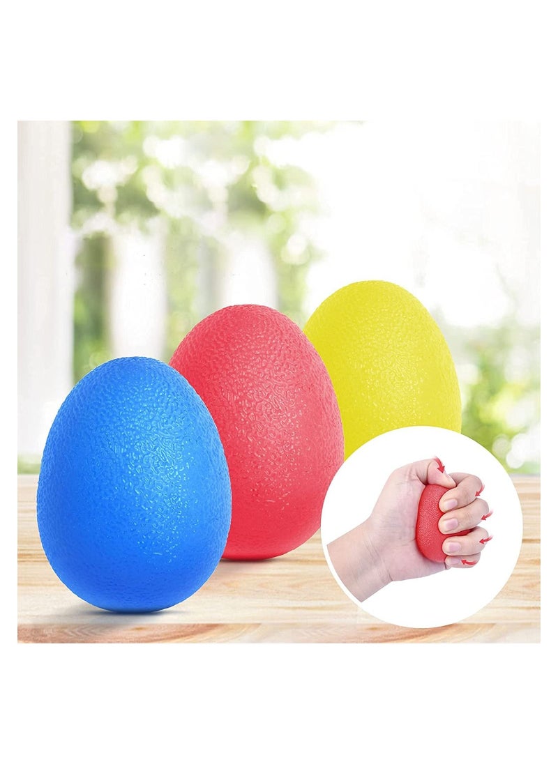 RATSAW Hand Grip Strength Trainer Finger Strength Trainer Stress Relief Ball for Adults and Kids Squishy Wrist Rehab Therapy Hand Grip Ball  - Image 1