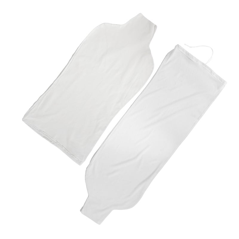 2pcs Clothing Store Dummy Model Covers Replacement Women Mannequin Covers Fabric Slipcover For Dress Form Display - Image 3