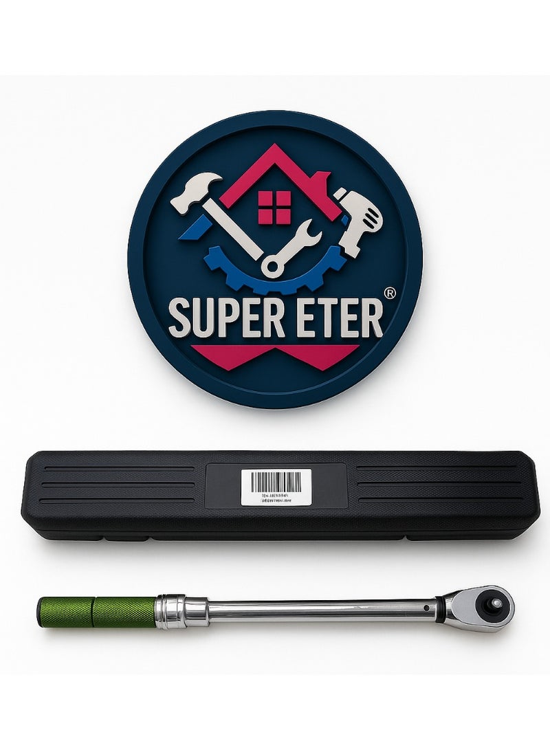 Conan SUPER ETER Professional Torque Wrench 3/8" Drive – Torque Range 10–60 N·m – Model 10005963 – High Precision for Automotive & Mechanical Applications - Image 1