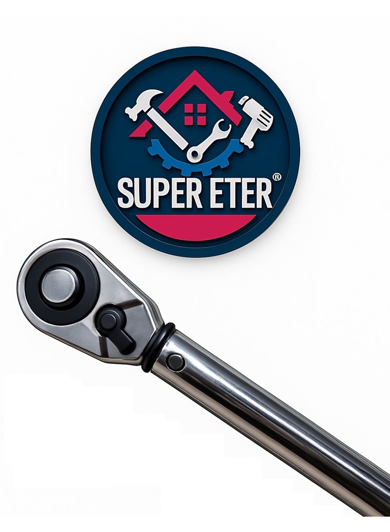 Conan SUPER ETER Professional Torque Wrench 3/8" Drive – Torque Range 10–60 N·m – Model 10005963 – High Precision for Automotive & Mechanical Applications - Image 2