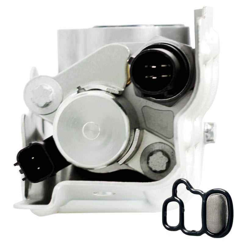 MYSMOT Spool Valve VTEC Solenoid Assembly with Timing Oil Pressure Switch For Honda Accord 24L Civic 20L CRV Element Acura RSX 15810RAAA03 15810RAAA01 917224 - Image 2