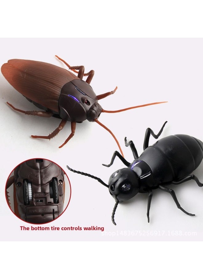 Hot-selling Trick Toys Infrared Remote Control Electric Cockroach Simulation Induction Spider Ants Trick Animals-Color:7707 Snake 695g  - Image 5