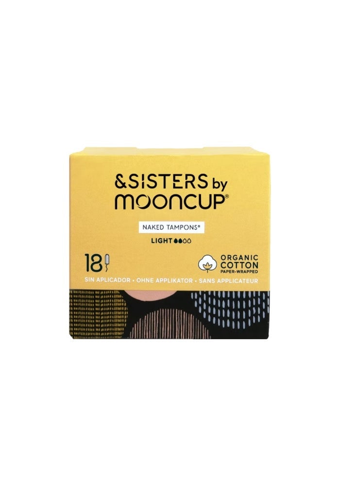 Naked Tampons, 18 Tampons - Light Absorbency, UK