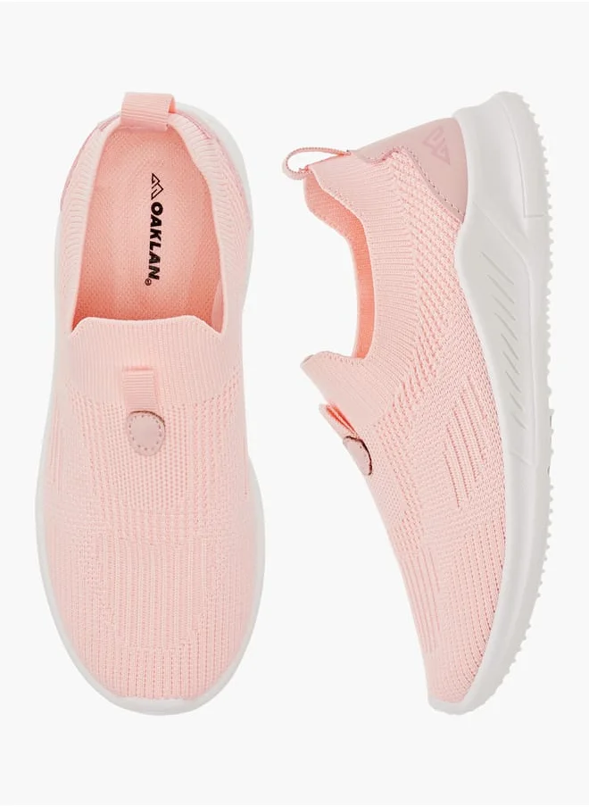 شو اكسبرس Girls by Shoexpress Pull Tab Detail Slip-On Sports Shoes