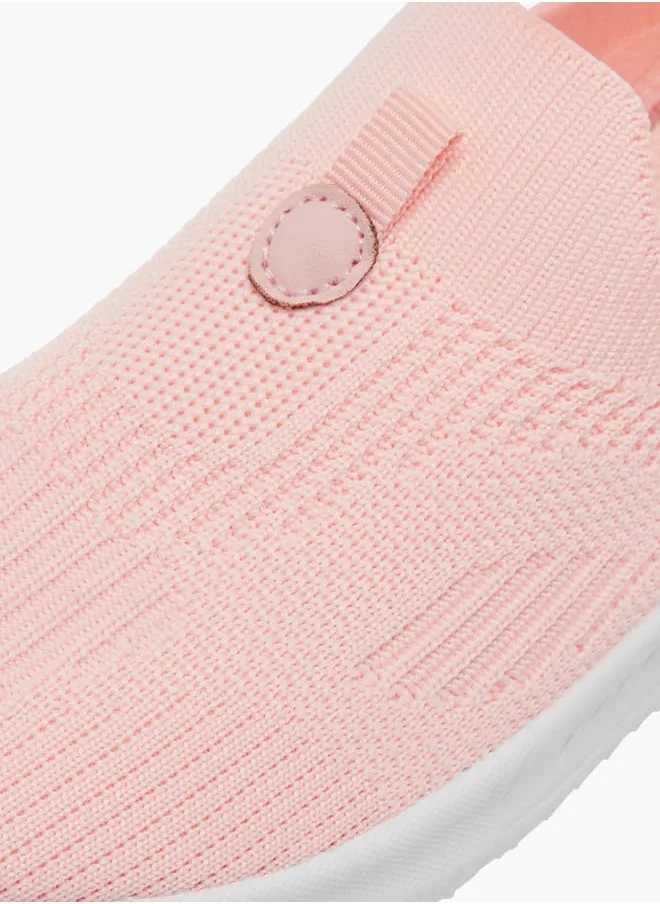 شو اكسبرس Girls by Shoexpress Pull Tab Detail Slip-On Sports Shoes