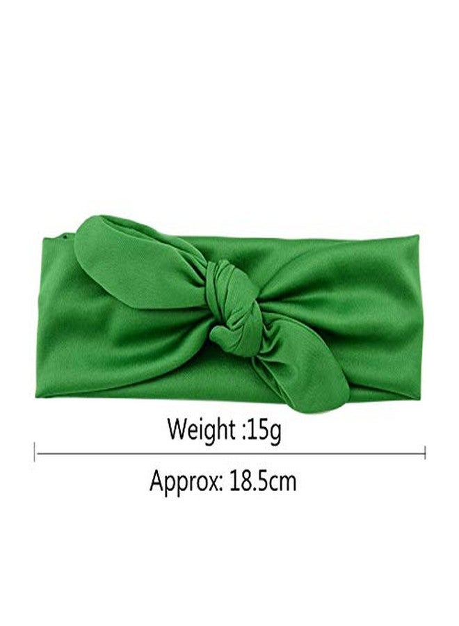 TREXEE 6pc Unisex Infants Baby Headbands Soft Headwraps Stretch hair accessories Bowknot Headbands Elastic Cute Hair Band For Baby Girls (Pack of 6) - Image 3