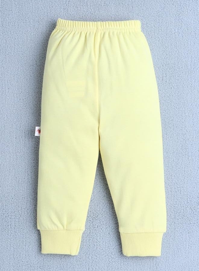 BUMZEE Boys Cotton Regular Fit Pyjamas Pack of 4 Orange & Green - 18-24 Months (Peb10612E-org) - Image 3