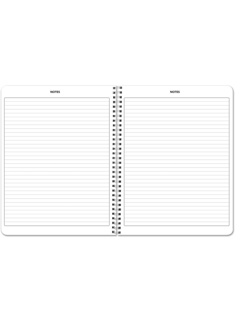 BookFactory BookFactory DOT Truck Driver Hours Log BookTruck Driving Hour Tracker WireO 100 Pages 85 x 11 LOG1007CWPPDOTTruckDrivingHours  - Image 4