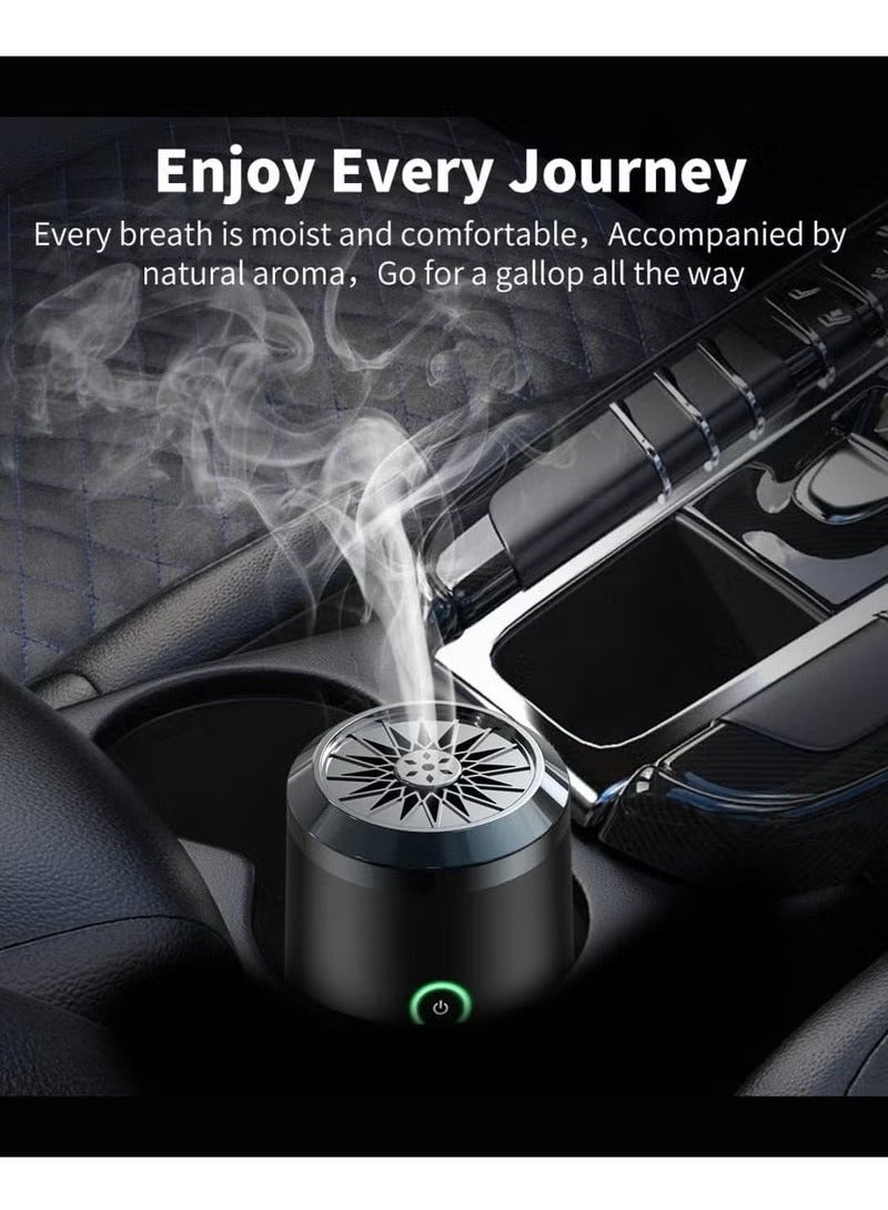 JAJEEK Car Bakhoor with Quran Speaker – Portable Arabian Electronic Aromatherapy Incense Burner, Rechargeable USB-C, Remote & App Control, Mini Aroma Diffuser and Quran Speaker SQ-500 - Image 4